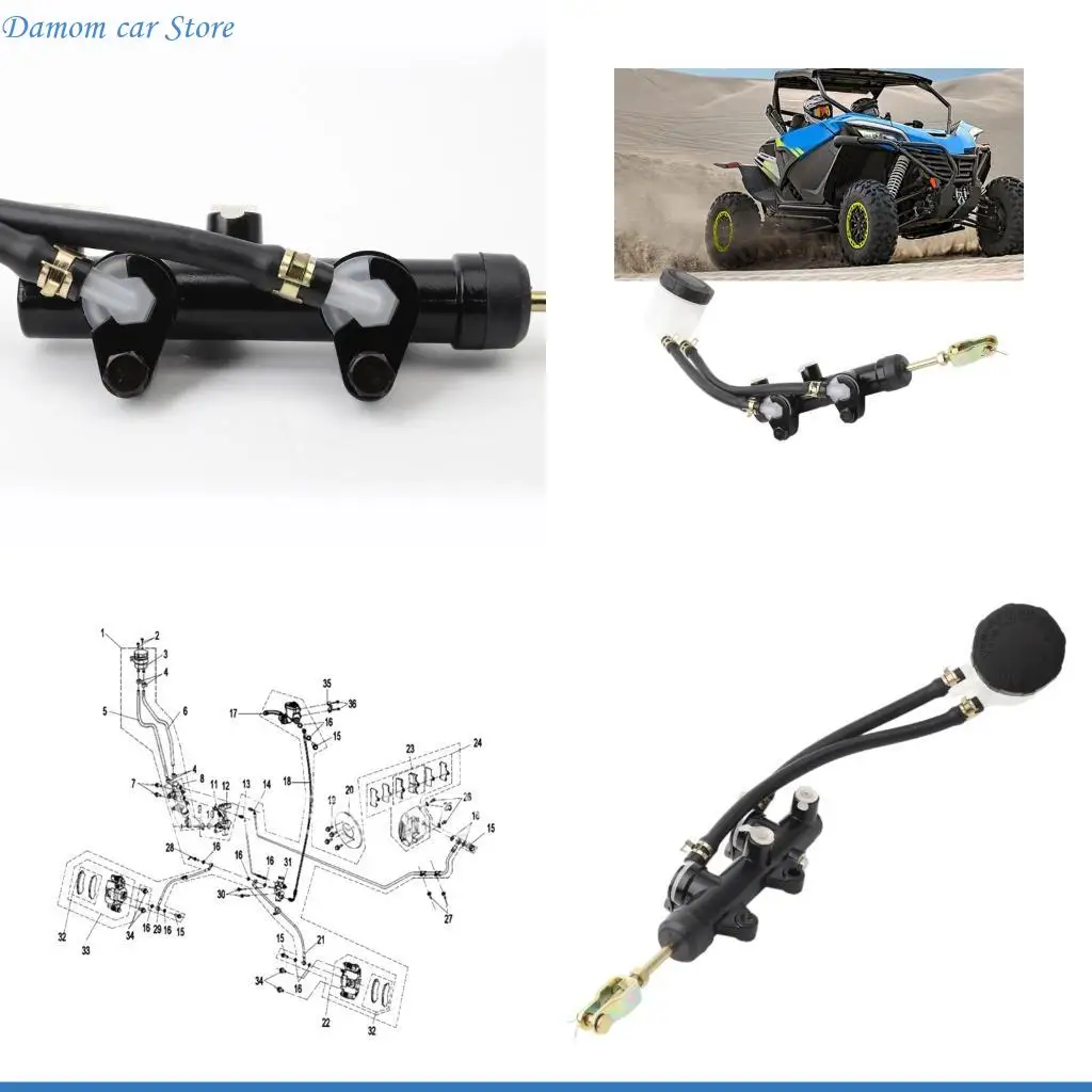 

A2UC Цилиндр педальный тормоз 7020-080110 для CF800 800CC ATV CF800-2 CF800ATR