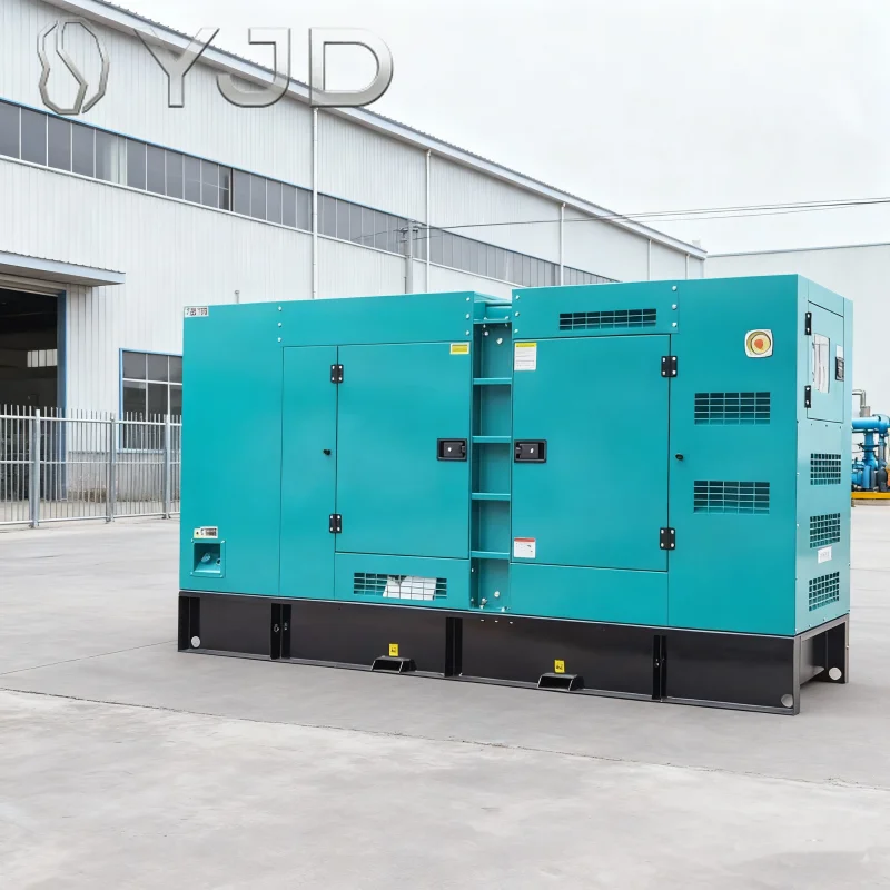 DYJD WELLPOWER WP-C300GF Diesel Generator 240KW 300KVA Silent Type Hotel Standby Power Auto Start 50/60Hz 1/3 Phase