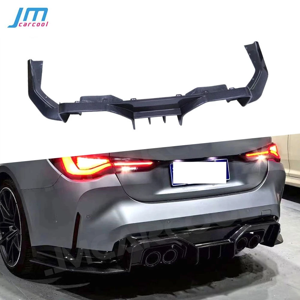 

Carbon Fiber FRP Car Rear Bumper Lip Diffuser Spoiler Body Kits For BMW 3 4 Series G80 M3 G82 G83 M4 2020+Cars Accessories