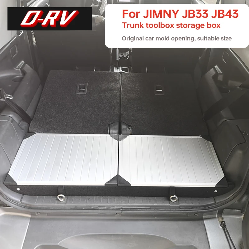 Trunk tool storage box For Suzuki Jimny JB33 Sierra JB43 1998 2017 Rear Storage Toolbox Car Interior Accessories