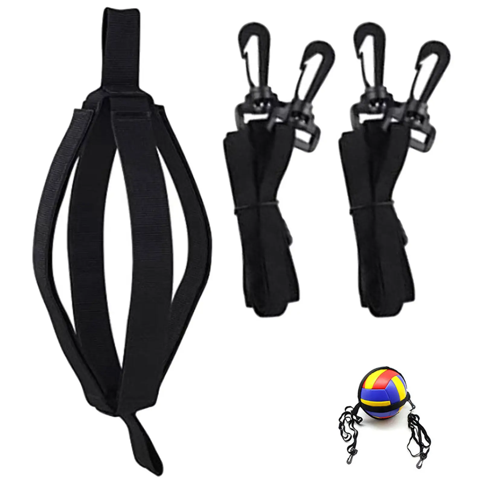 

Набор для тренировки по волейболу: портативный ремень-тренажер из высокопрочного нейлона для девочек и мальчиков, для игр на заднем дворе, развития моторики и зрительного восприятия