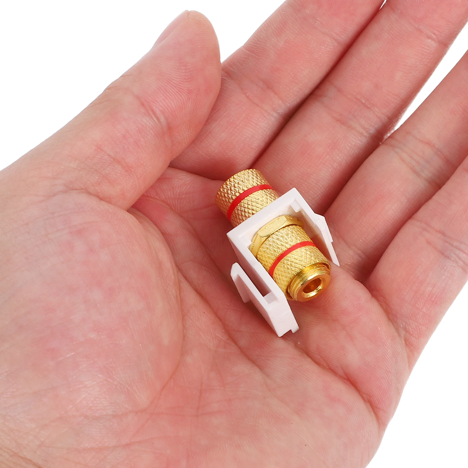 

2Pcs Banana Plug Speaker Binding Post Connector Screw Type Audio Terminal Jack for Banana Plugs Speaker