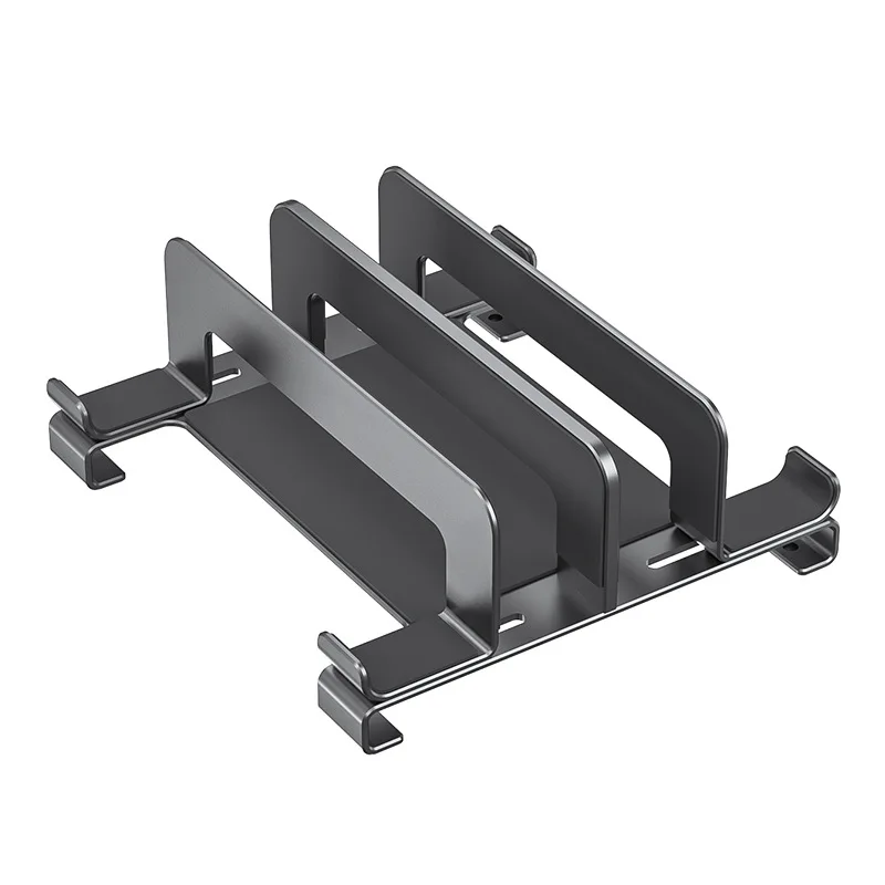 Imagem -05 - Suporte de Armazenamento Notebook Computador Suporte de Aço Carbono Base de Desktop Quatro-cartão de Dissipação de Calor Suporte de Armazenamento Mesa Portátil
