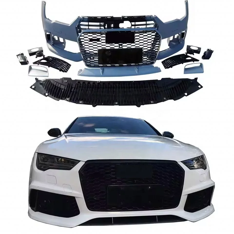 Car body kit performance A7 RS7 parts for Audi  C7 C7.5 2016-2018 year upgrade  model with front bumpers grilles