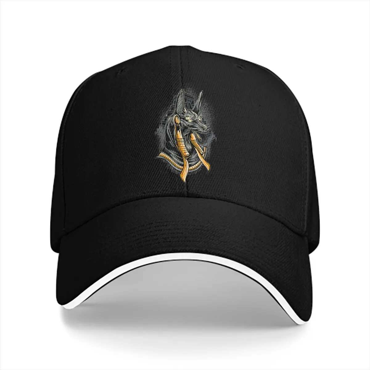 Hieroglyph Anubis Pyramid God Classic Baseball Cap Men Hats Women Visor Protection Snapback Egyptian Ancient Egypt Culture Caps