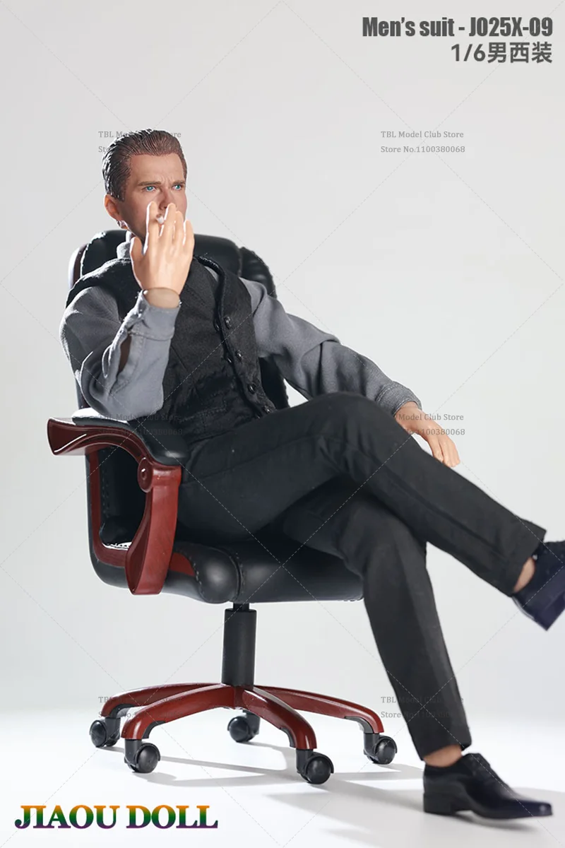 JO25X-09 1/6スケール男性洋服 ‌ プロフェッショナルスーツ紳士のフォーマルな行事用12インチアクションフィギュア兵士用