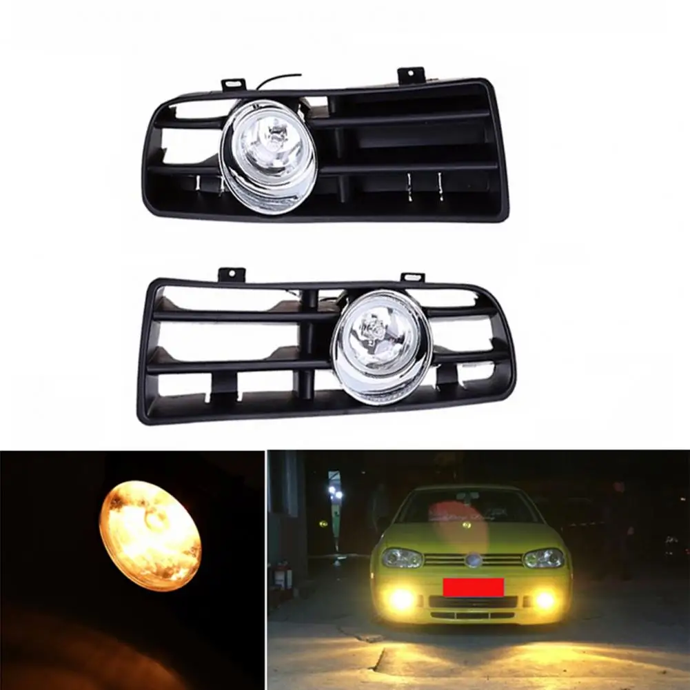 3Pcs/Set Fog Lamp Car Grille Front Kit 1J0853665B 1J0853666B for VW/Golf 4 98-05 Car Accessories view 6