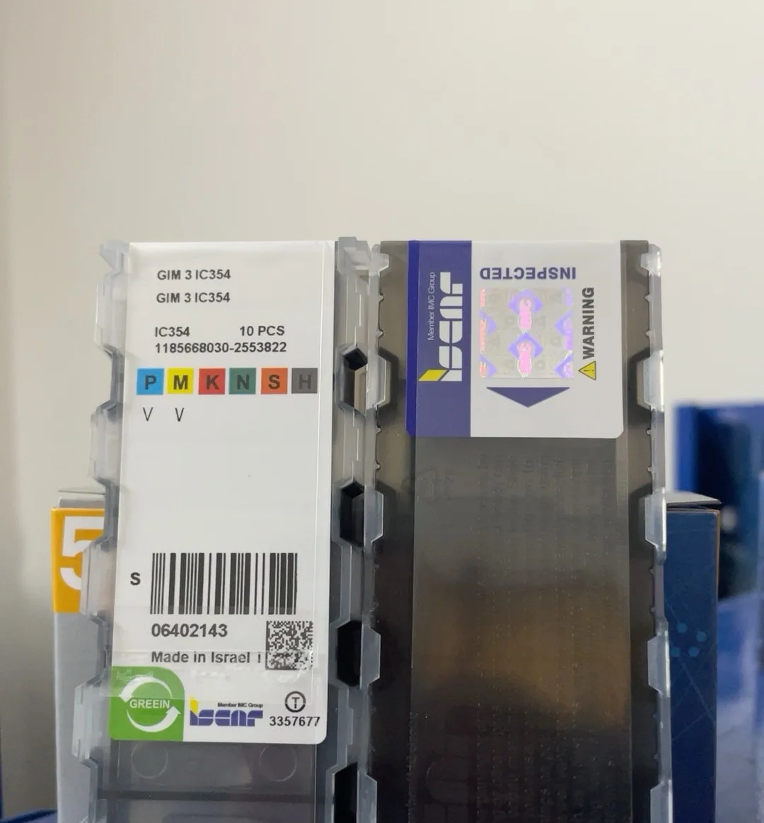 

Hard alloy cutting blades GIM 3 IC354