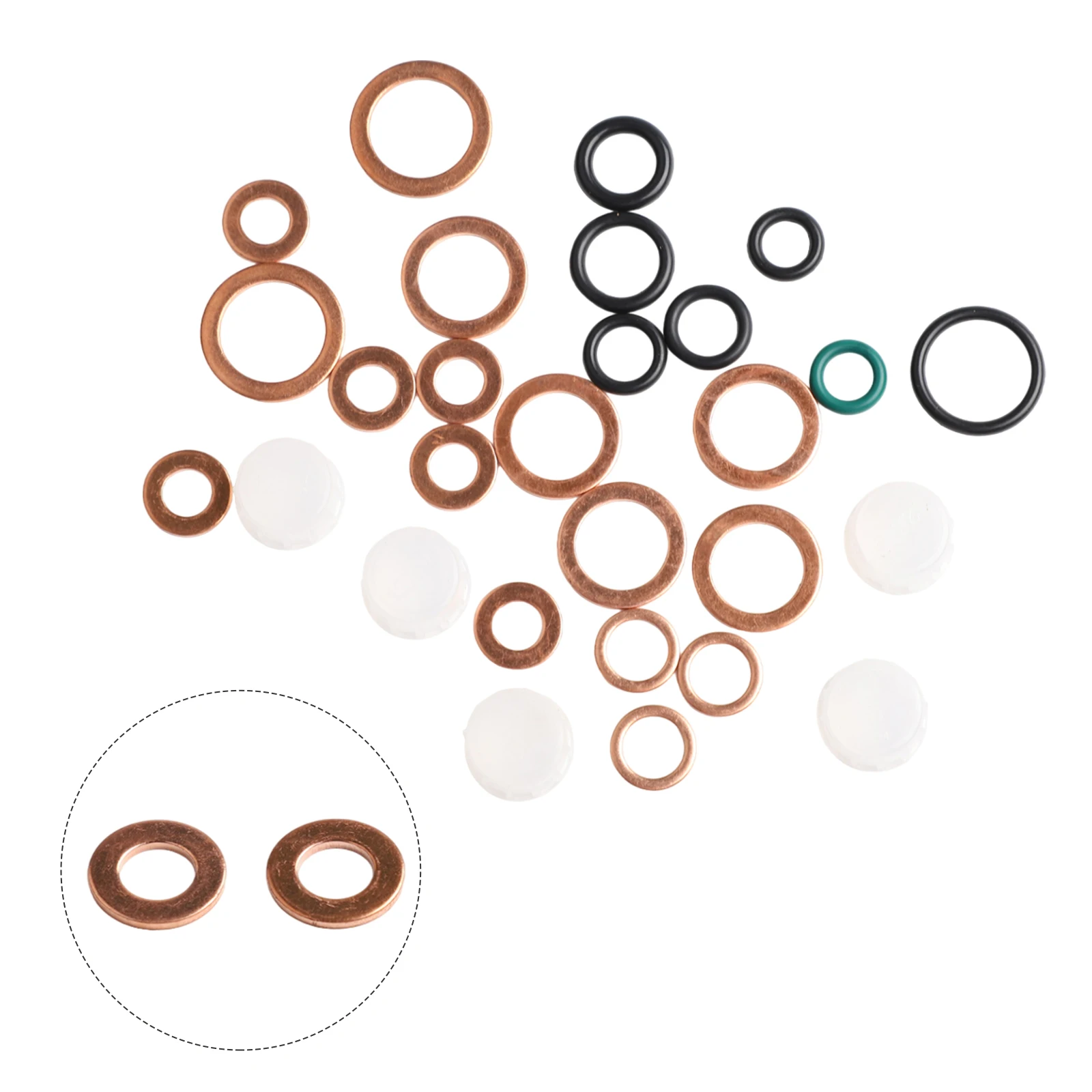 146600-1120 Fuel Pump Repair Kits With Sealing O-ring Gasket Seal Kit Injection Overhaul Washers Shim For Isuzu 4JA1 4JB1