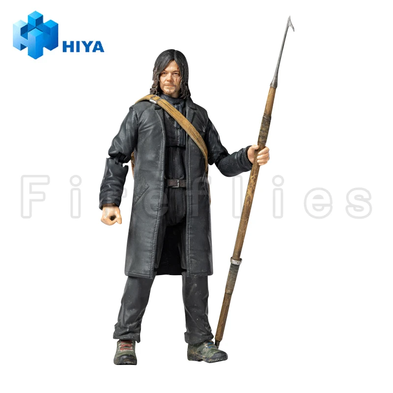 [Pre-Order]1/18 HIYA 3.75inch Action Figure Exquisite Mini Series The Walking Dead Daryl Dixon Daryl Anime Toy Free Shipping