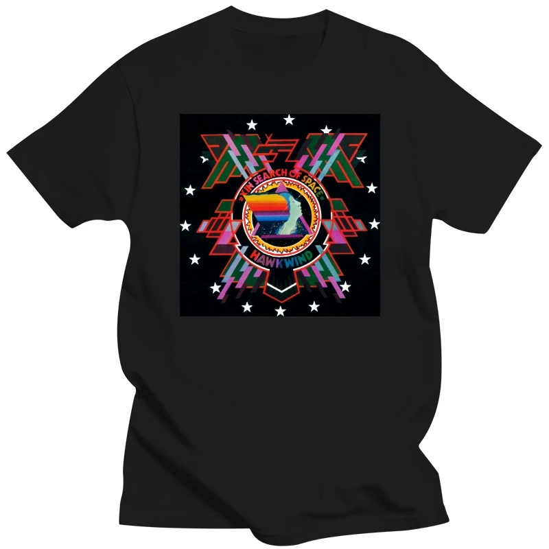 Hawkwind In Search Of Space Black Herren T shirt Men Rock Band Tee Shirt