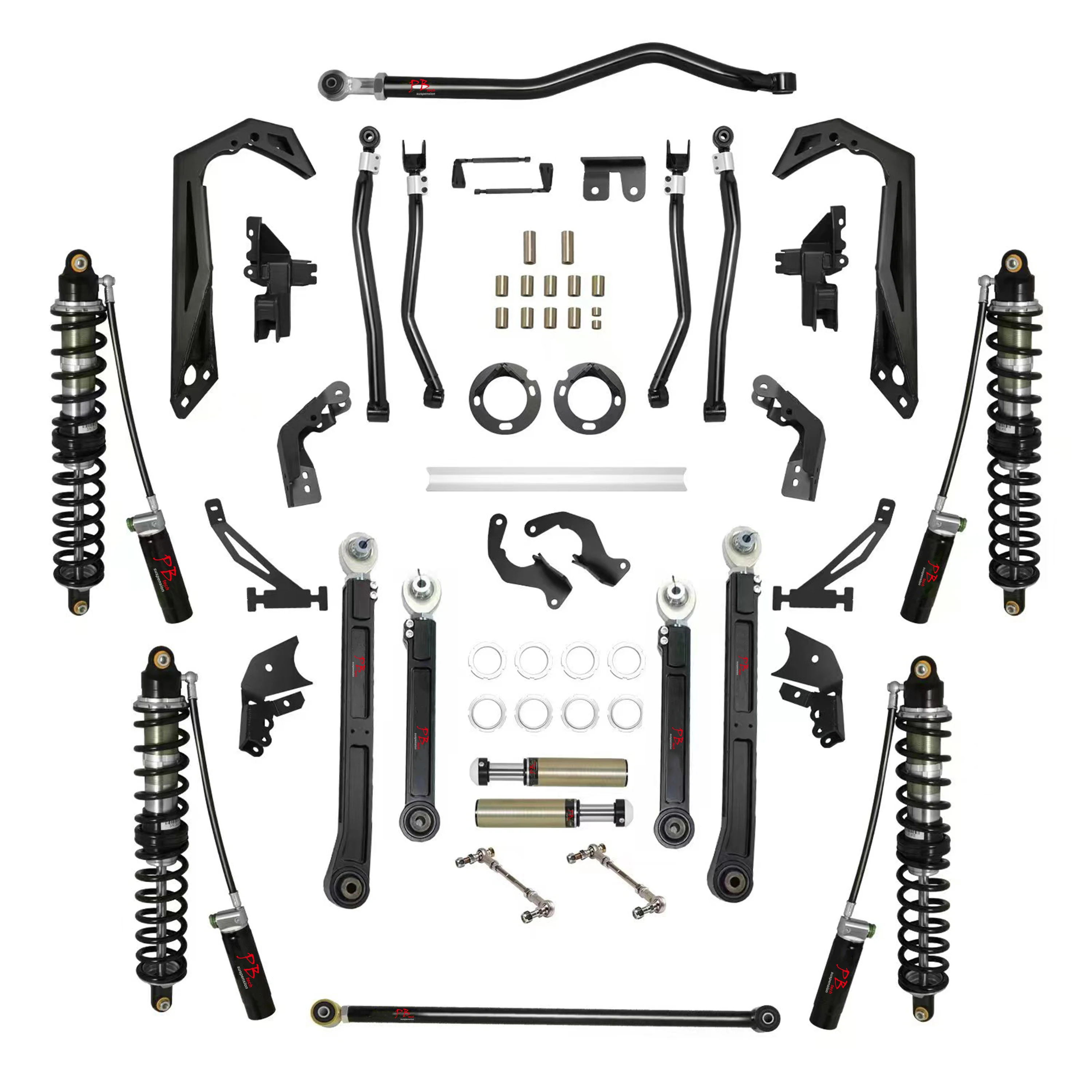 For 2019-UP Jeep Gladiator JT 6inch Suspension Lift Kits Control Arm Shock Absorbers