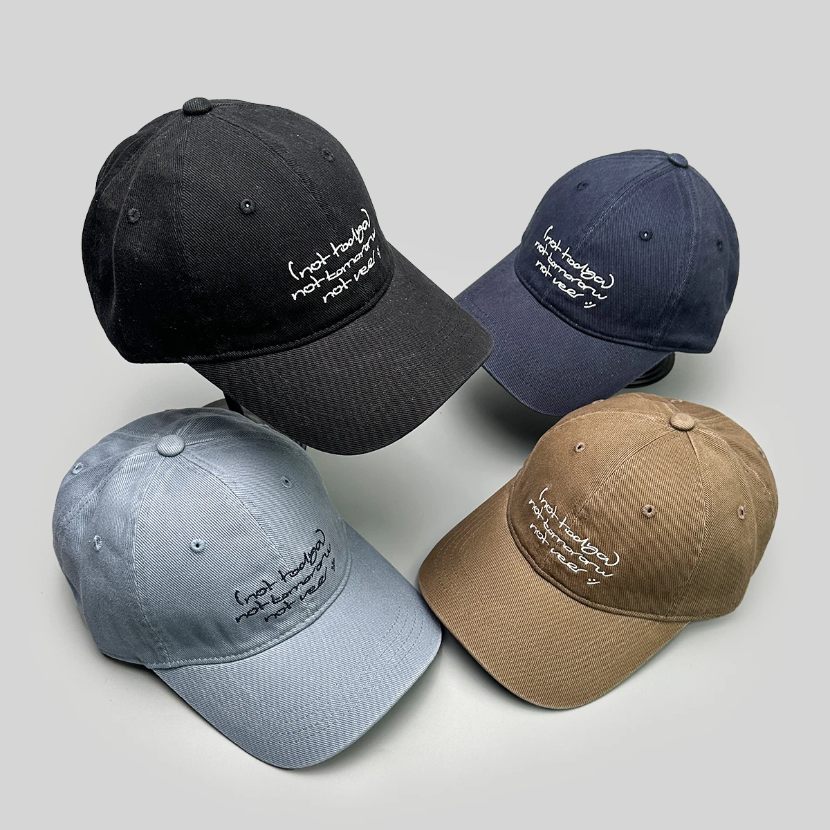 

Korean Simple Embroidered Letters Baseball Hats New Men Women ins Sunshade Personal Versatile Retro Fashion Travel Peaked Caps