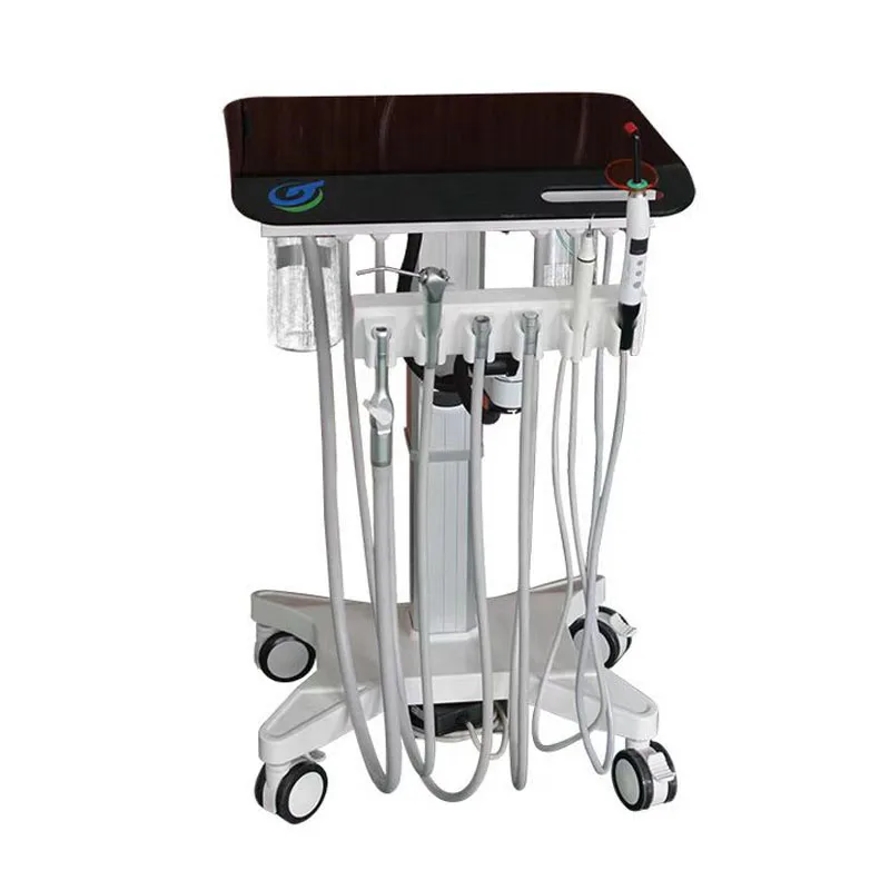 CE Approved GU-P302S Portable Dentist & Veterinary Mobile Dental Unit Cart Turbine Unit Delivery Treatment Cart Unit