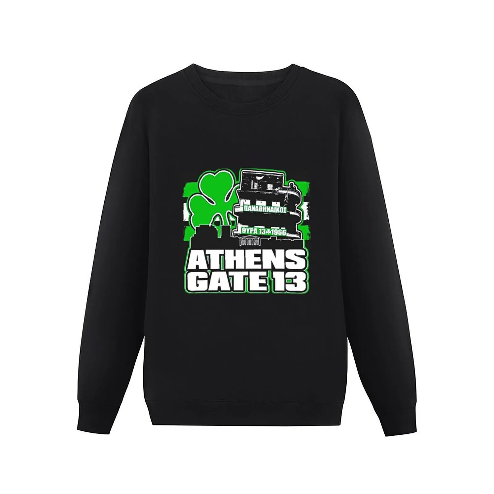 ATHENS GATE 13 Pullover Hoodie hooded shirt fashion men clothes for men men sweatshirt