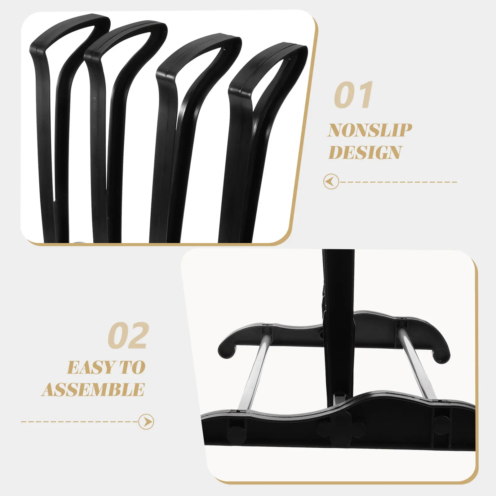 

Напольная подставка для обуви (2 пары): прочный многофункциональный органайзер для высоких зимних сапог, для прихожей