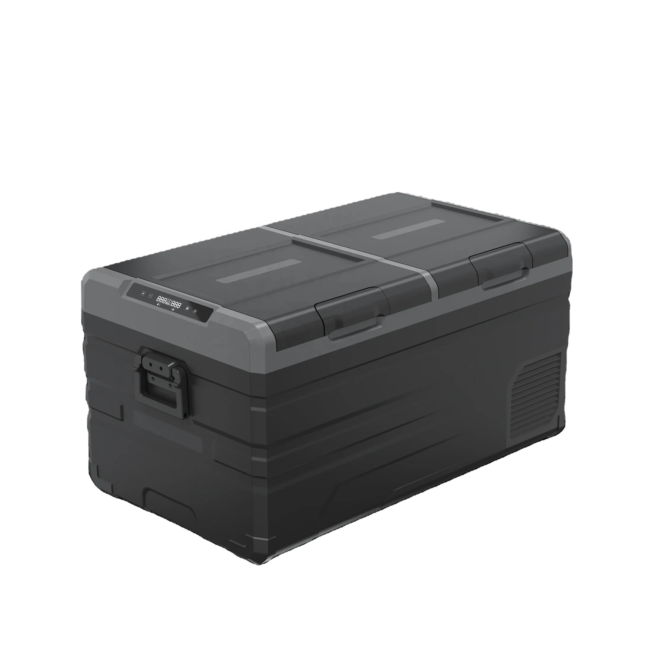 Portable Refrigerator 75L Large Capacity Car Refrigerator Off Road Dc 12V 24v Toyota Camping Freezer Portable Refrigerator