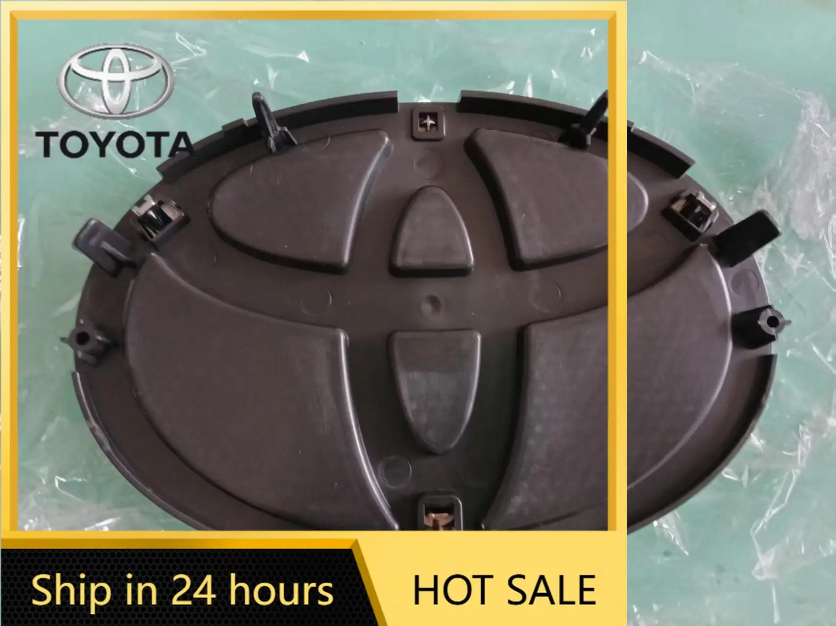 

Наклейки для автомобиля 2026: Горячая новинка! Эмблема на переднюю решетку для Toyota Hilux Revo (190x130 мм) - Замена OEM 75310-0K010/0K050