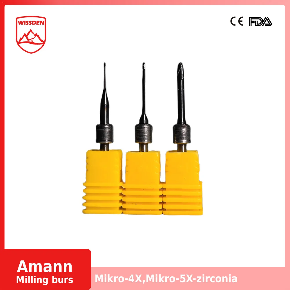 Amann Girrbach Milling burs For Motion 2 Matik Milling Machine 2Pcs