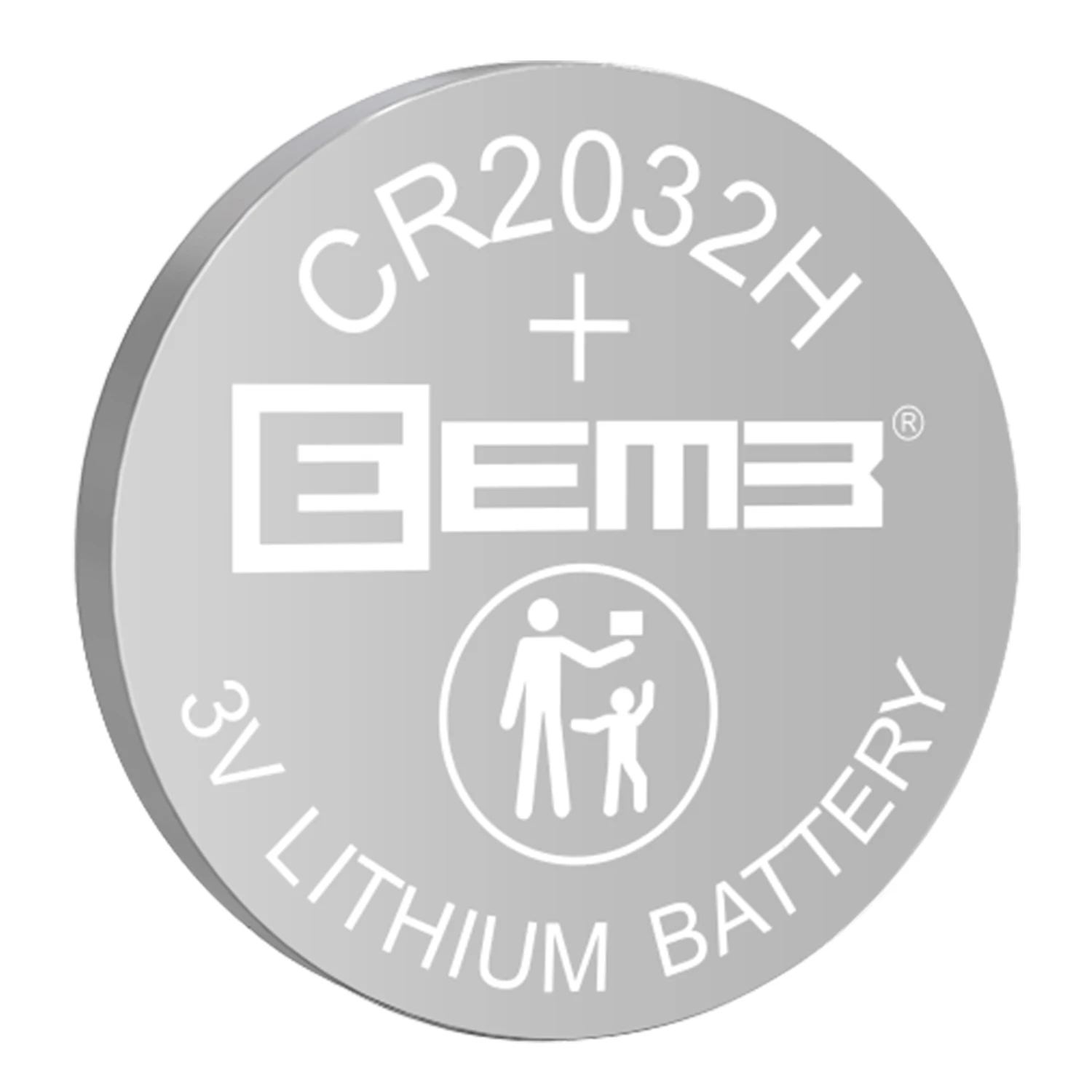 CR2032H high capacity 240mah 10~100PCS Button Battery 3V Non-Rechargeable Coin Cell  EEMB Lithium Battery for Car Keys