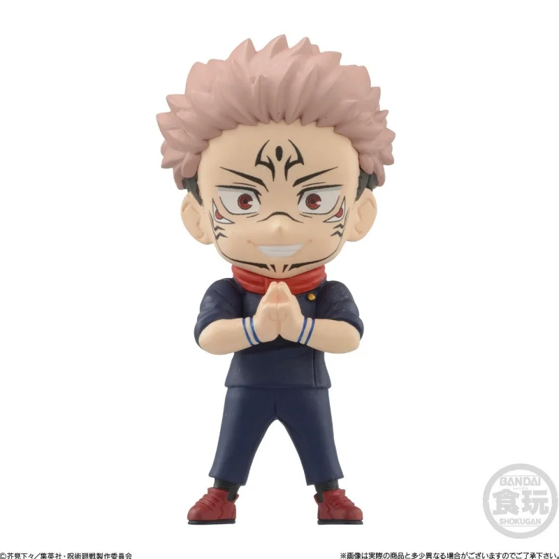 Original Bandai Jujutsukaisen Anime Adverge Motion 02 Yuji Itadori Action Figure For Gift Collectible Model Ornaments Toys