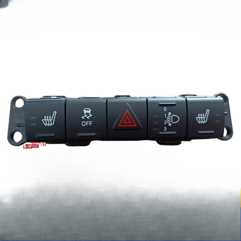 For jeep Compass Patriot heated seat switch dual blinker switch anti-skid switch