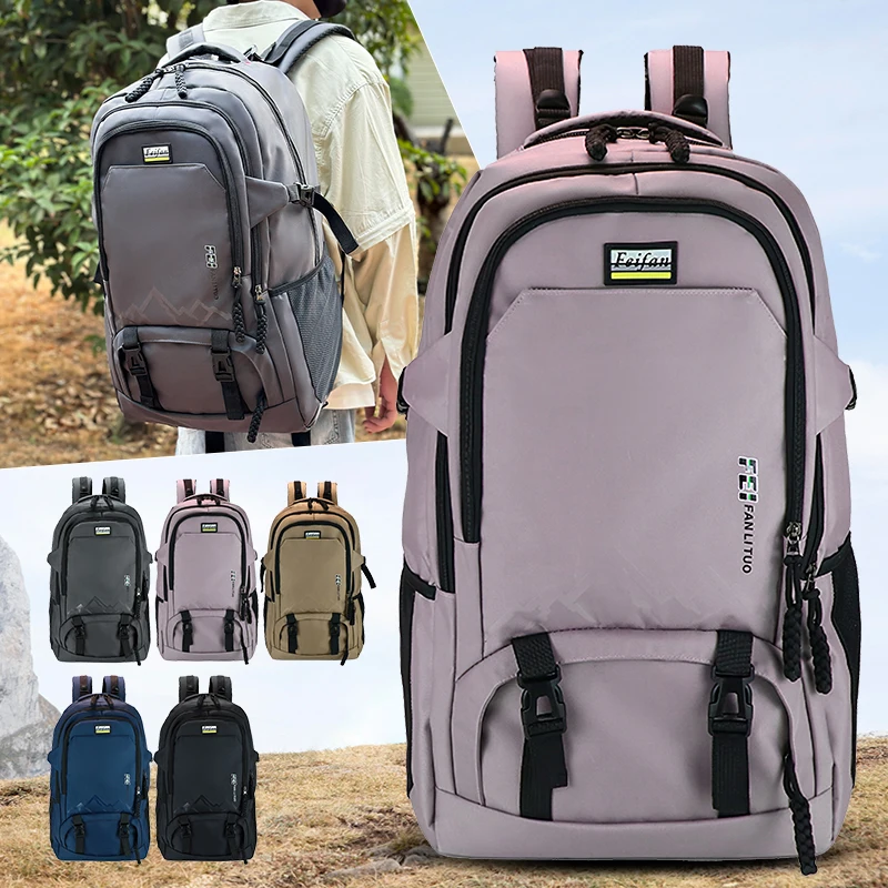 

Unisex Large Capacity Casual Backpack Multi-layer Short Trip Travelling Shoulders Bag with Independent Shoe Compartment