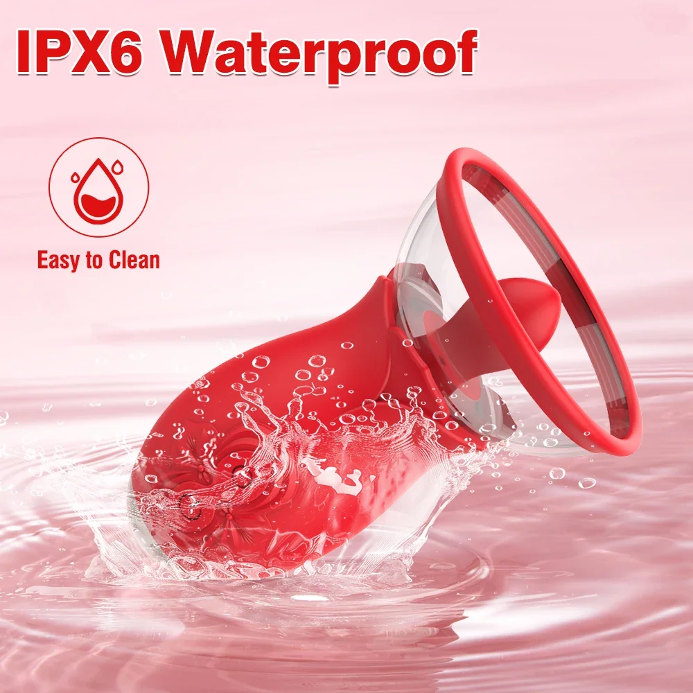 Massageador vibratório tipo língua, clitóris autolubrificante, estimulador de ponto G, brinquedo de prazer sexual para mulheres