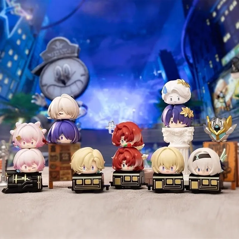 

Game Honkai Star Rail Kawaii Stackable Figures Anime Peripheral Doll March 7th Argenti Acheron Firefly Decoration Model Gift