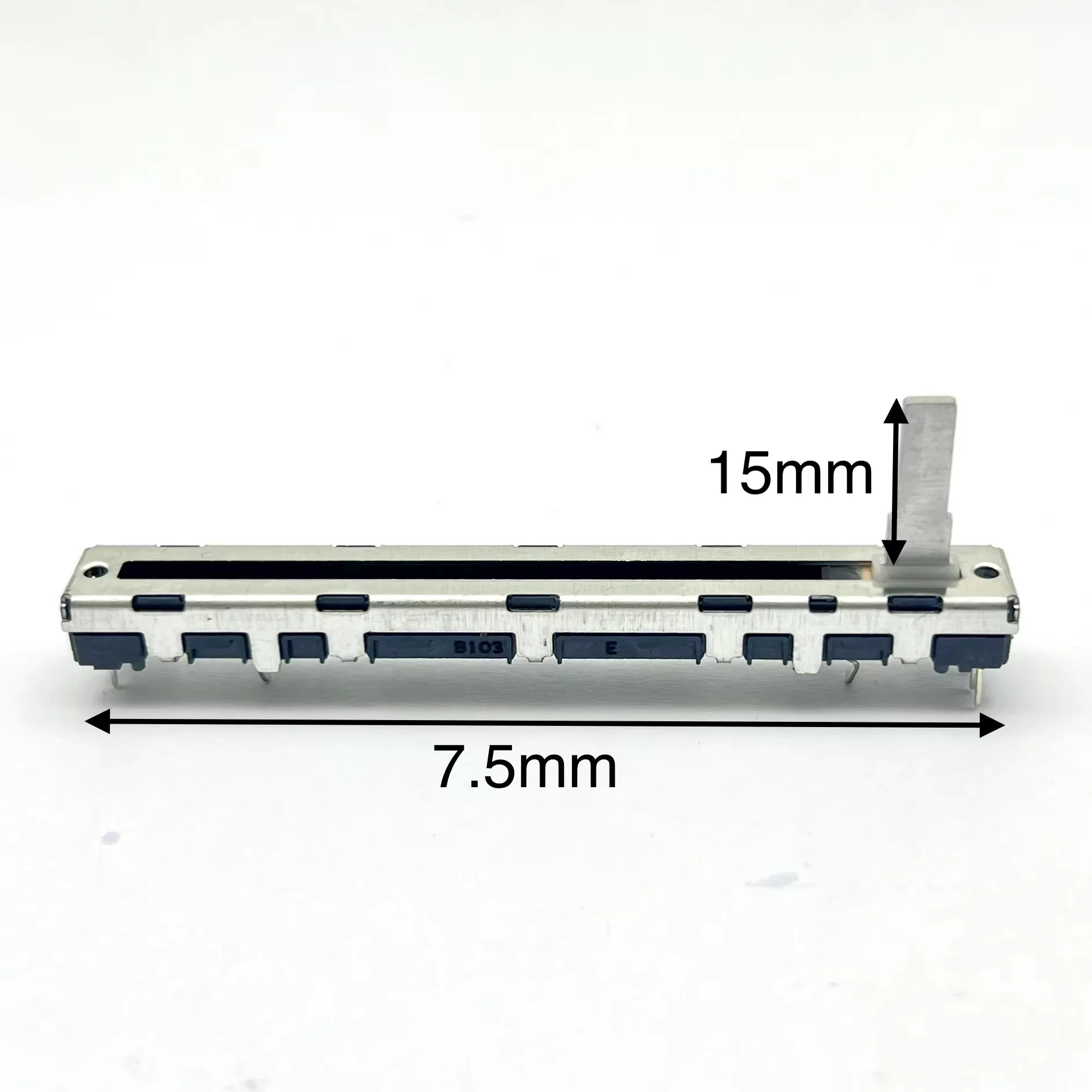 1 PCS original mixer MG16CX sliding potentiometer pusher single 75MM B10k mono shaft length 15MM