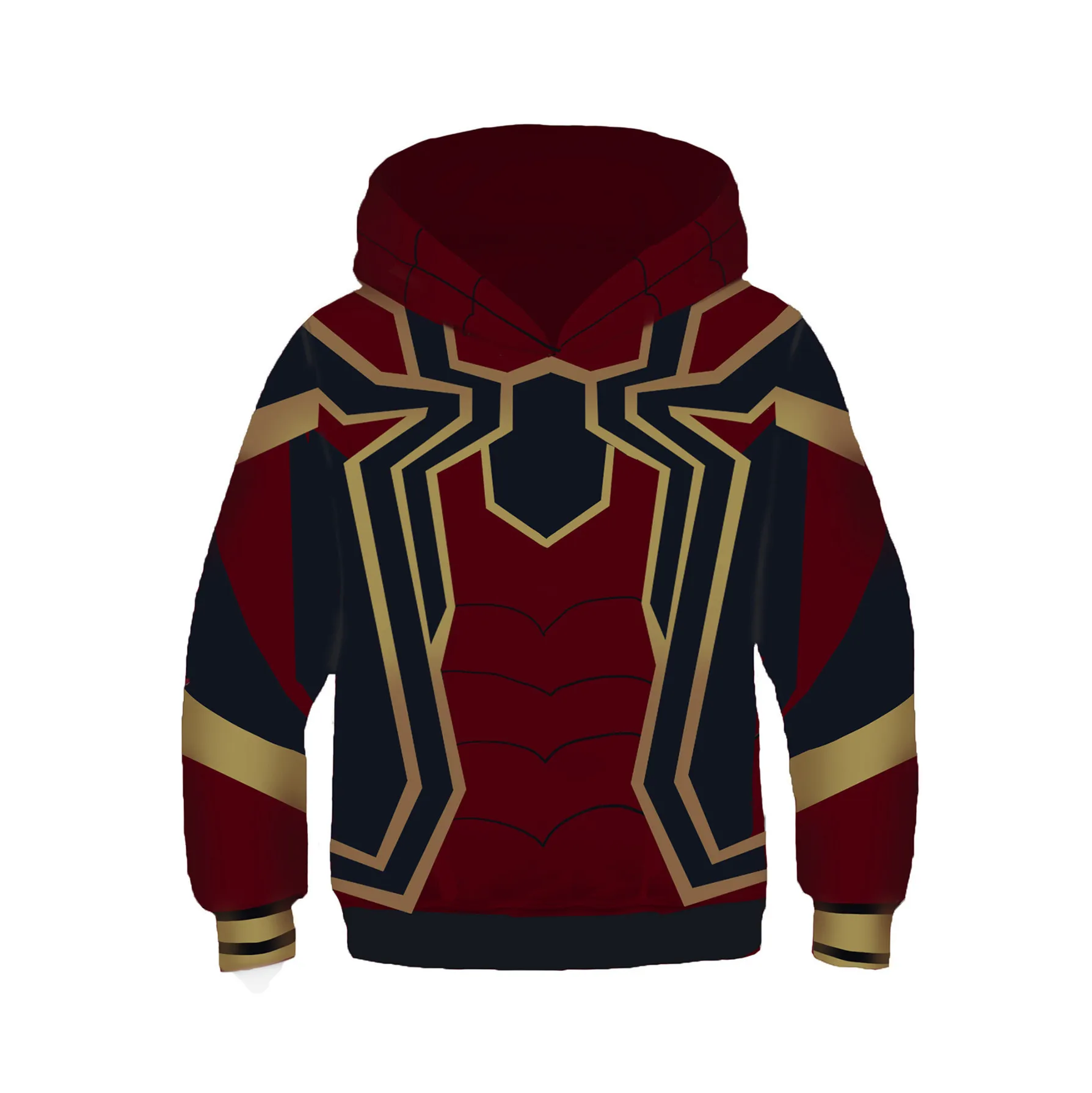 Sudadera con capucha de Spider-Man Gwen Miles Morales para niños y niñas, ropa de abrigo con cremallera, Spider-Verse, Venom, 3D, superhéroe, chaqueta, pantalones