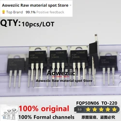 Aoweziic  2017+  100% New Original Imported  FQP50N06  50N06  TO-220 FET 60V50A NPN channel transistor