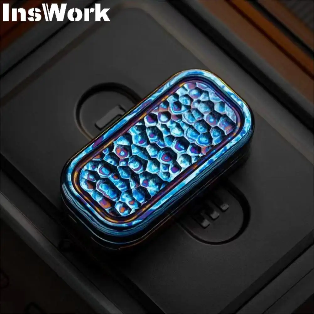 Mackie CP3 New Texture Push Brand Fingertip Spinning Top Stainless Steel Push Slider Leisure Decompression Toy