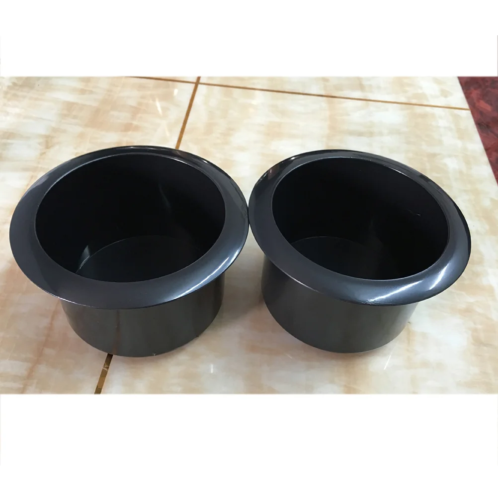 

Plastic Replacement Cup Holder Insert Black Storage Cup for Sofa Recliner Car Poker Table plastic cup holder