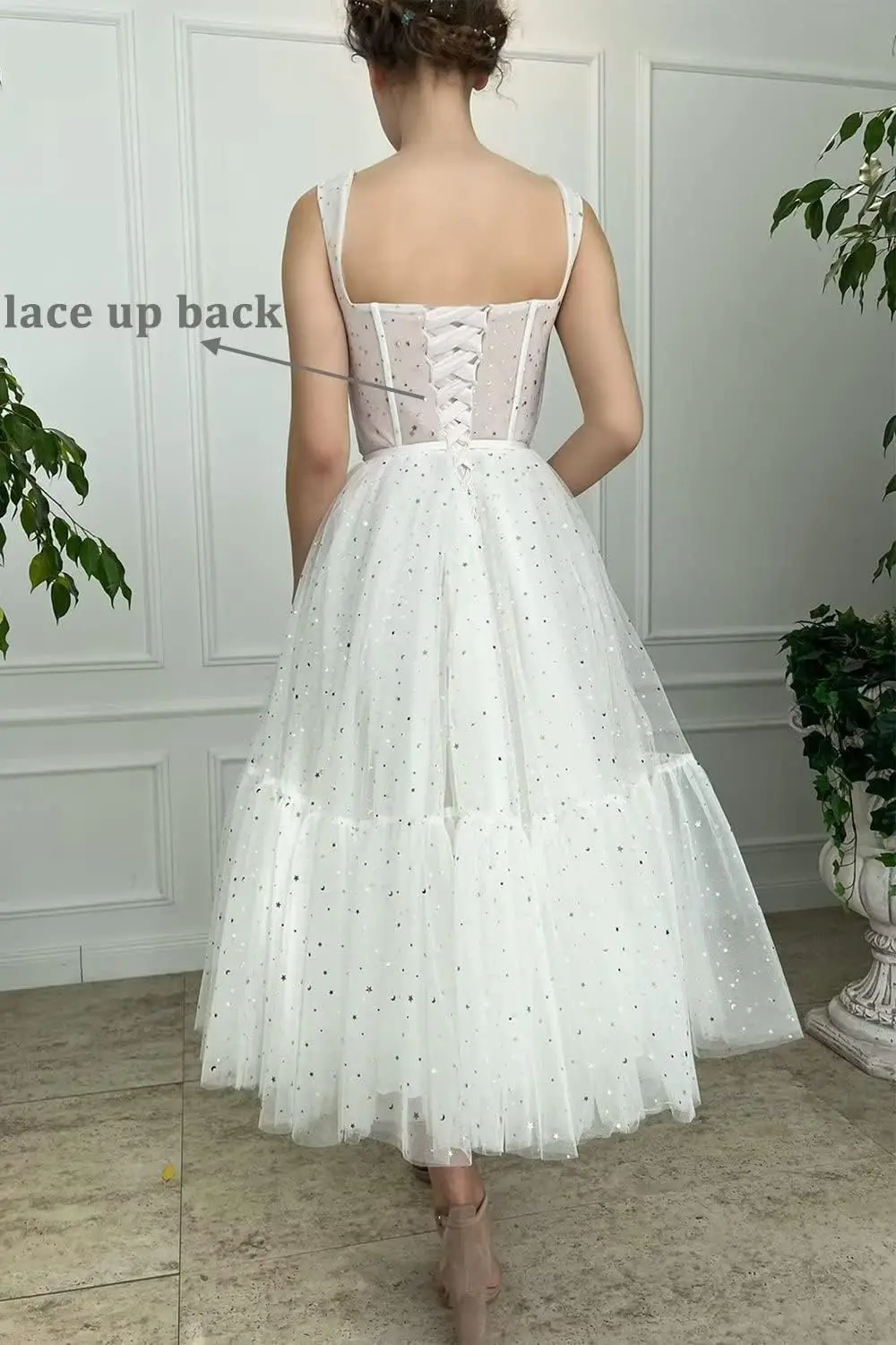 2025, funkelndes, sternförmiges Chiffon-Ballkleid für Damen, elegantes, rückenfreies, langes, formelles Abendkleid für Damen, Jugendpartykleid