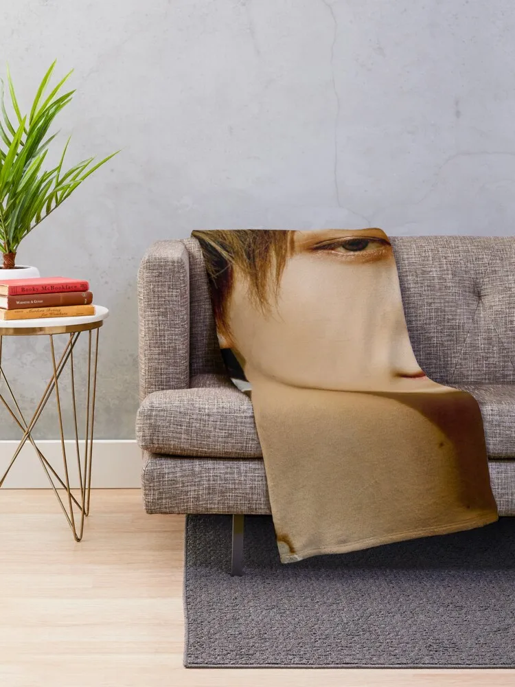 haechan Throw Blanket sofa blanket with tassels throw blanket Thin wadding blanket