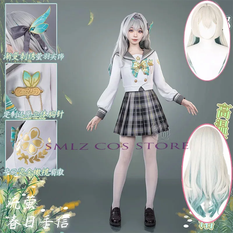 2025 11 يوم الربيع هونكاي: ستار السكك الحديدية تأثيري اليراع الصيف JK بحار موحدة البدلة حفلة اللعب الزي لفتاة Wo #2