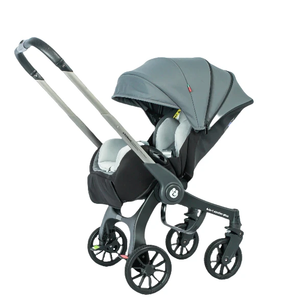 Neuer multifunktionaler Kinderwagen 4in1 faltbar mit Autositz Babywagen tragbarer Kinderwagen 3in1 EU-Lagerbestand
