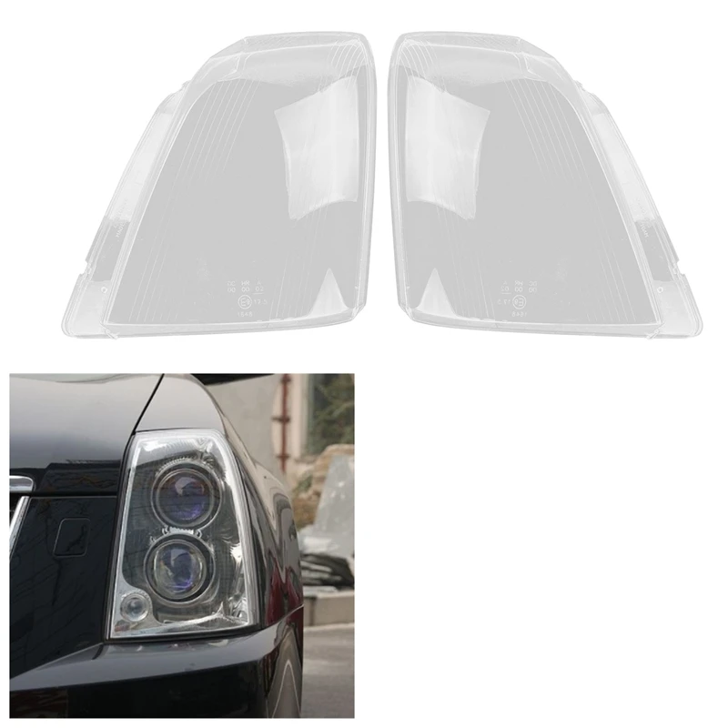 

For Cadillac SLS 2007-2011 Headlight Shell Lamp Shade Transparent Lens Cover Headlight Cover