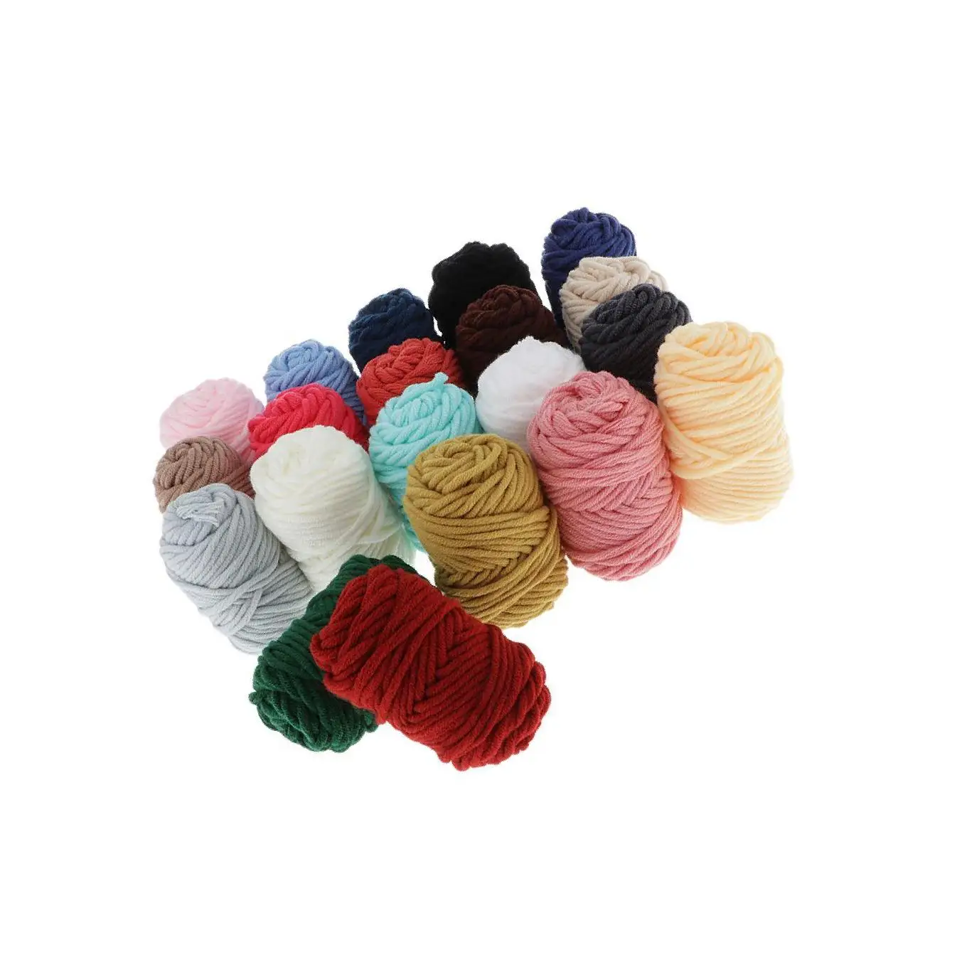 

20 шт. хлопковых ниток для вышивания, смешанные цвета