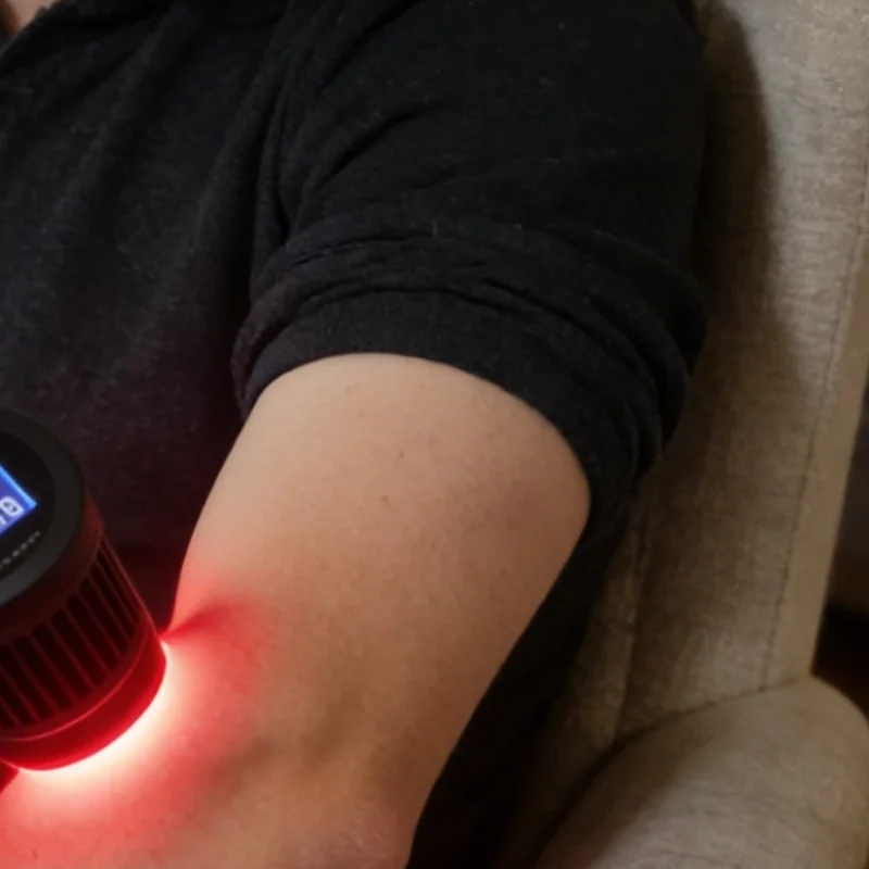 

Professional 5W Class 4 650nm 808nm LLLT Laser, 25 Diodes Therapy Device for Soft Tissue Injuries Burns Home Care