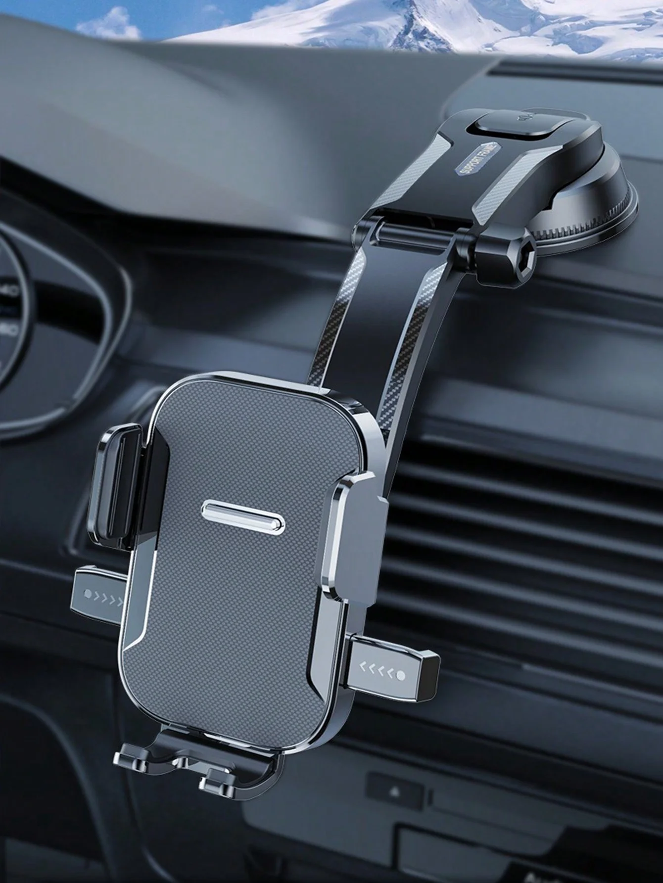 

Цельное автомобильное крепление для телефона, новый дизайн, подходит для вентиляционного отверстия, приборной панели и навигации, с функцией автоматической блокировки и F