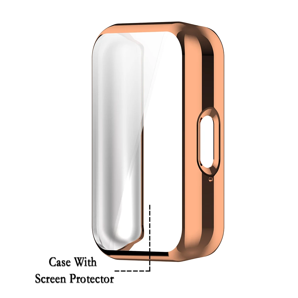 Watch Case For Samsung Galaxy Fit 3 High Quality Soft TPU Screen Protective Cover Watch Shell Smart Accessorie