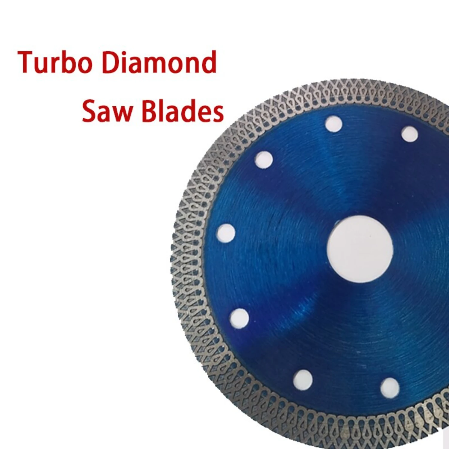 105MM/115MM/125MM Turbo  Saw Blade Granite Marble Cutting Disc Porcelain Tile Ceramic 3 Size Angle Grinder