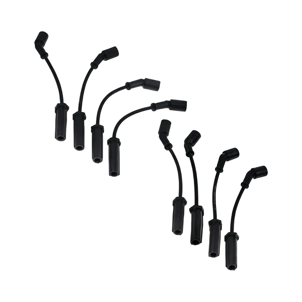 Replacement Ignition Harness Ignition Wire Set For Daily Driving Reliability Complete 8 Piece Kit For Silverado 1500 2500HD