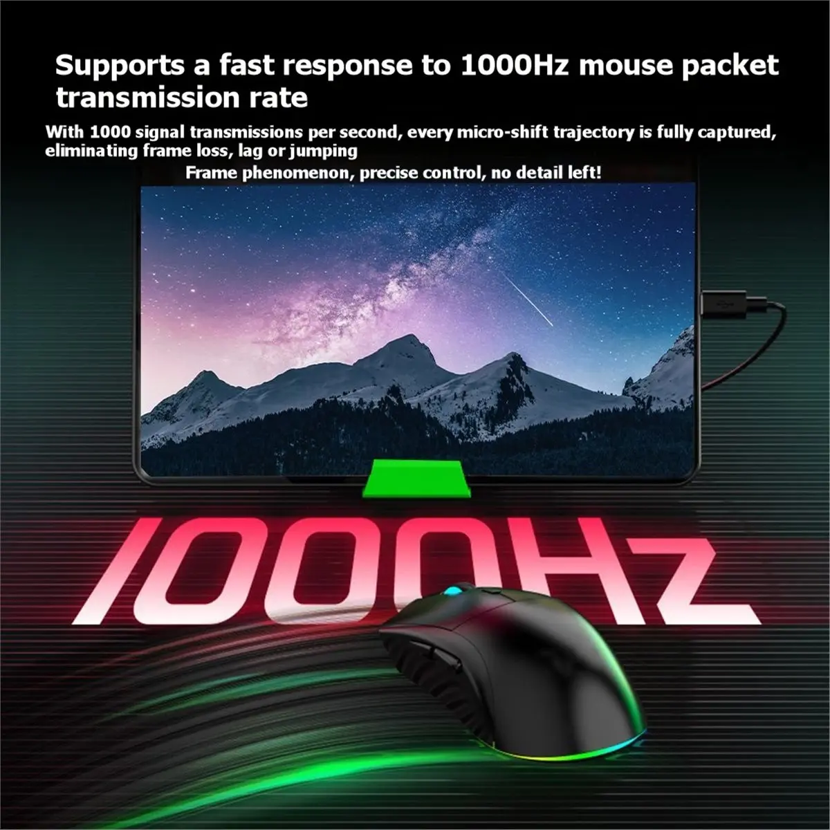 618 Mega Sale 1000HZ Gaming and Keyboard Mouse Converter Adapter BT USB for Android with 3.5mm Headphone Port