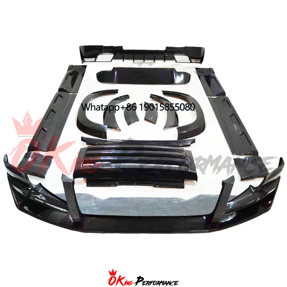 Oking Style Dry Carbon Fiber Wide Body Kit for Land Rover Defender for Land Rover Defender 110 90
