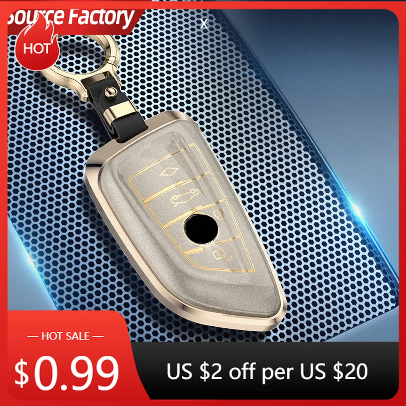 

Автомобильные наклейки из металла ТПУ, чехол для дистанционного ключа автомобиля, держатель, защитный брелок для BMW 120i 320i 330Li 1 2 3 серии i3 iX3 X3