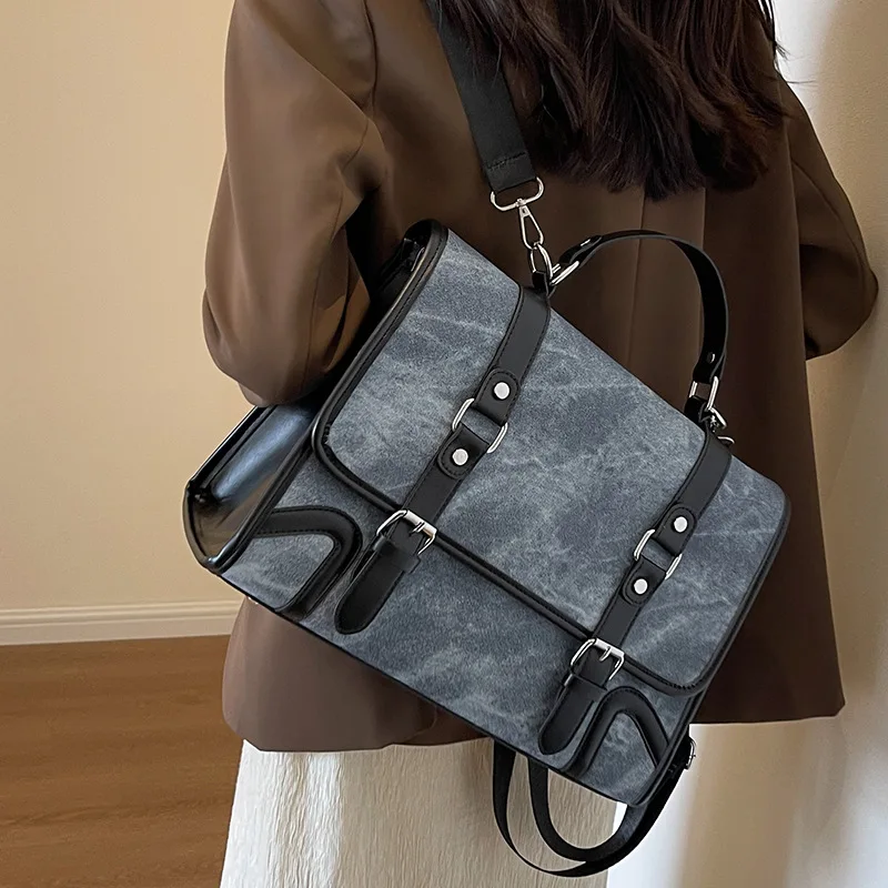 Backpack Capacity Bag Large Shoulder New Handheld Versatile Fashion Luxury Handbags For Women High-Quality Messenger Crossbody