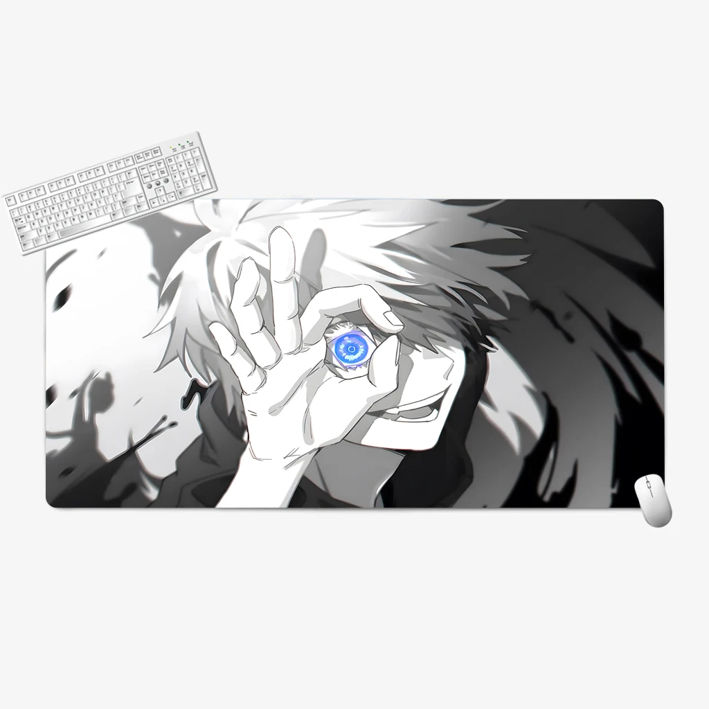 

Anti-dirt mouse pad Japanese anime rubber non-slip gaming pads Oversized extended thick desk mat laptop protection mats XXL